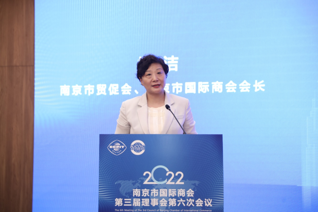 南京市贸促会南京市国际商会会长梁洁